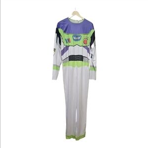 Disguise Toy Story Buzz Lightyear Deluxe Jumpsuit Costume Adults, XL 42-46